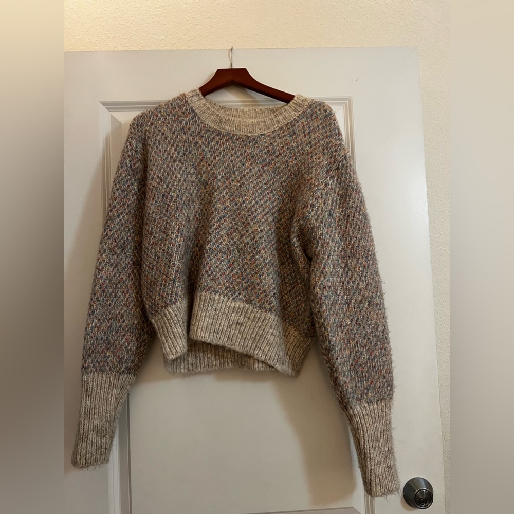 multi color sweater!